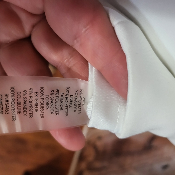 NWOT Calvin Klein Women's Sleeveless Fitted Cocktail Sheath Dress 6 - Picture 9 of 9